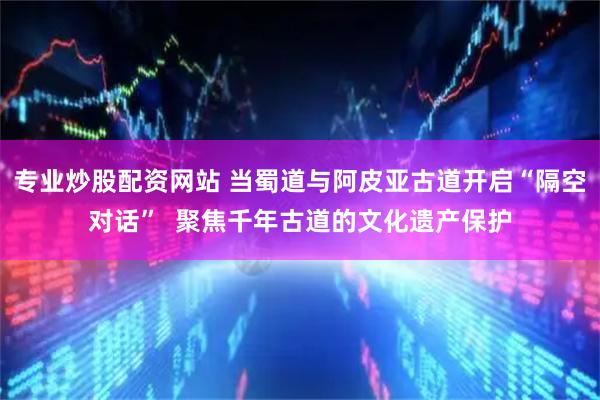 专业炒股配资网站 当蜀道与阿皮亚古道开启“隔空对话”  聚焦千年古道的文化遗产保护